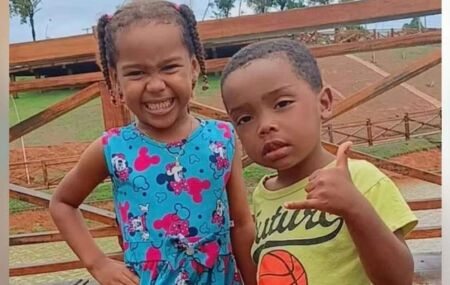 &Aacute;gatha Isabelly, de 6 anos, e Allan Michael, de 4 anos est&atilde;o desaparecidos desde o in&iacute;cio de 2026.