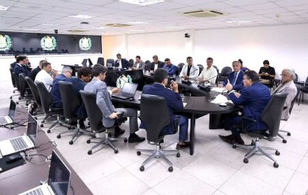 Reuni&atilde;o do grupo de trabalho para apoiar clubes pernambucanos de futebol.