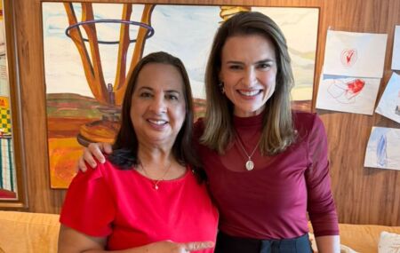 Adilma Lacerda e Mar&iacute;lia Arraes.