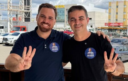 Allan Carnerio apoia T&eacute;cio Teles para deputado estadual. 