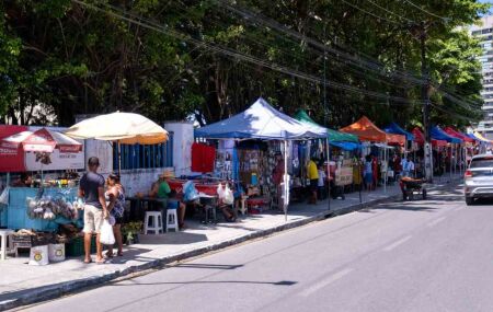 Ambulantes em Paulista.