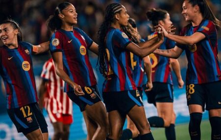 Barcelona feminino vai em busca da mais uma Champions League.