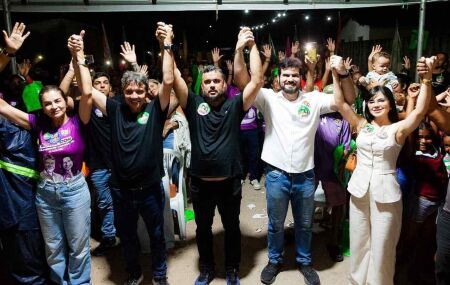 C&eacute;sar Ramos durante agenda em Igarassu.