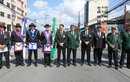 Coronel Feitosa desfila no 7 de setembro em Recife.