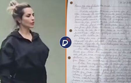 Deolane Bezerra escreve carta para a m&atilde;e.