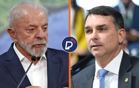 O presidente Luiz In&aacute;cio Lula da Silva (PT) e o senador Fl&aacute;vio Bolsonaro (PL) est&atilde;o tecnicamente empatados. 