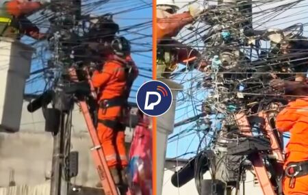 Um homem morreu ap&oacute;s sofrer uma descarga el&eacute;trica ao subir em um poste no bairro de Jardim Brasil II, em Olinda.