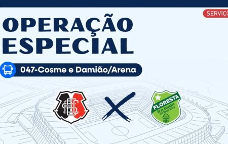 Opera&ccedil;&atilde;o especial de linha de &ocirc;nibus para o duelo do Tricolor do Arruda e o Floresta-CE na Arena de Pernambuco.