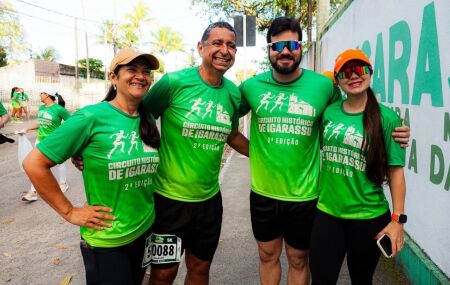 O candidato afirma ser adepto da pr&aacute;tica esportiva e defensor do esporte no cotidiano dos pernambucanos e tamb&eacute;m destacou a participa&ccedil;&atilde;o da fam&iacute;lia e dos amigos durante a corrida.