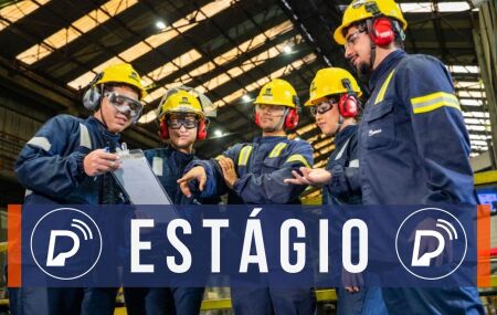 Est&aacute;gio na Gerdau. 