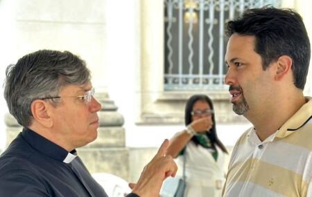 Felipe Alecrim destaca apoio do eleitorado cat&oacute;lico.