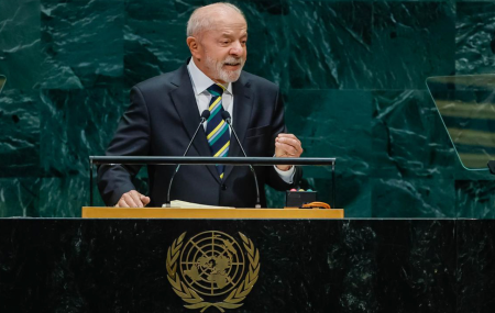 Lula em discurso na ONU