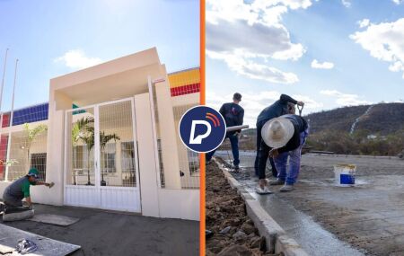 O Governo de Pernambuco acompanha o andamento de obras voltadas &agrave; educa&ccedil;&atilde;o infantil e &agrave; infraestrutura urbana nos munic&iacute;pios de Triunfo e Quixaba, no Sert&atilde;o do Paje&uacute;.