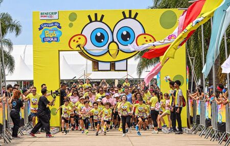 1&ordf; Corrida Oficial do Bob Esponja em Pernambuco.