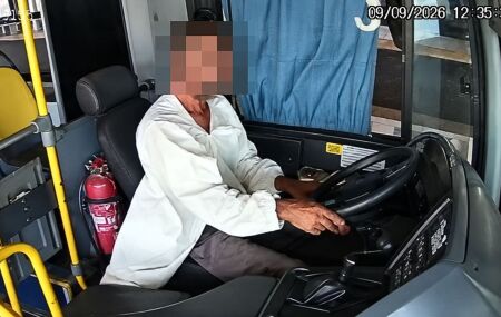 Circuito de c&acirc;meras do coletivo gravou a a&ccedil;&atilde;o.