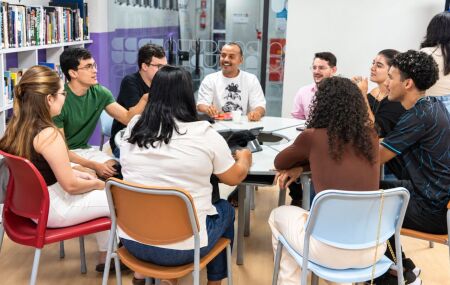 Coffee Talk na ABA English Education, no Recife.