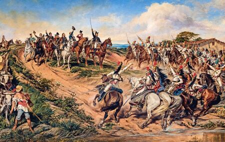"Independ&ecirc;ncia ou Morte" do artista brasileiro Pedro Am&eacute;rico.