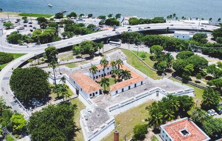 Forte das Cinco Pontas, onde est&aacute; o Museu da Cidade do Recife.
