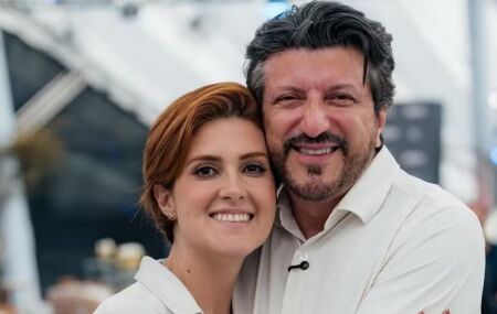 O influenciador Lito Sousa e sua esposa, Mila Seidl.