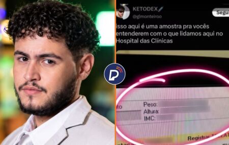 M&eacute;dico afastado por expor prontu&aacute;rio de paciente.