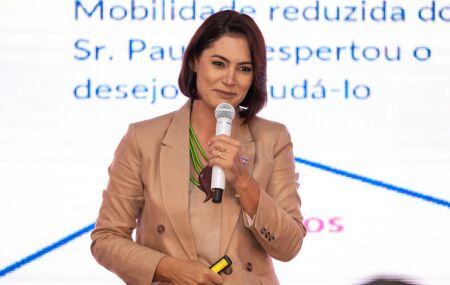 Michelle Bolsonaro.