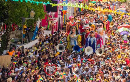 Carnaval nas ruas de Olinda