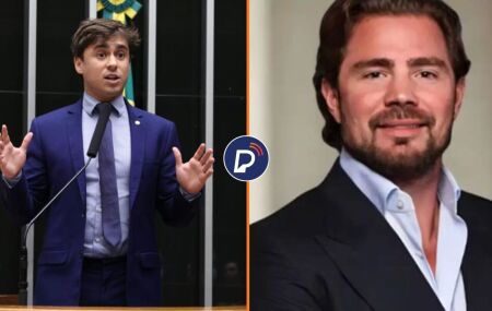 Nikolas Ferreira e Daniel Vorcaro.