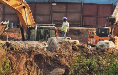 Obra em Tamandar&eacute;.
