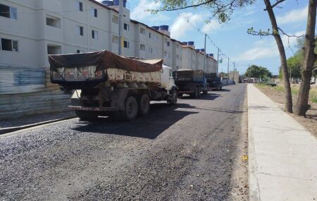 Pavimenta&ccedil;&atilde;o em Olinda. 