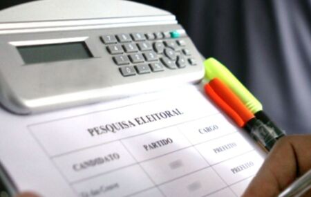 Pesquisa eleitoral.