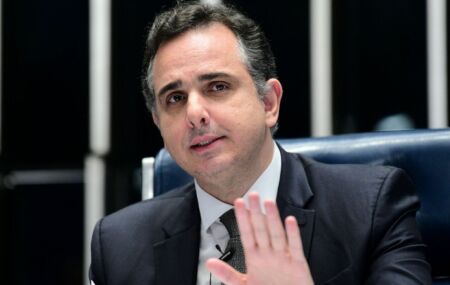Rodrigo Pacheco (PSB-MG) para o cargo de ministro do Tribunal de Contas da Uni&atilde;o (TCU). 