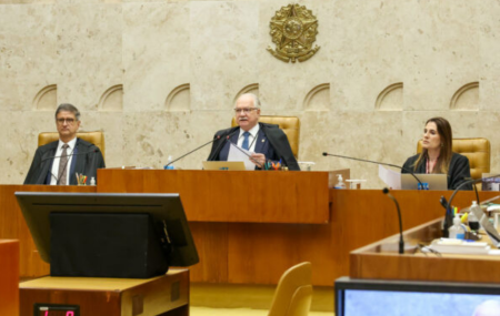 Edson Fachin comunica fim de sess&atilde;o no STF