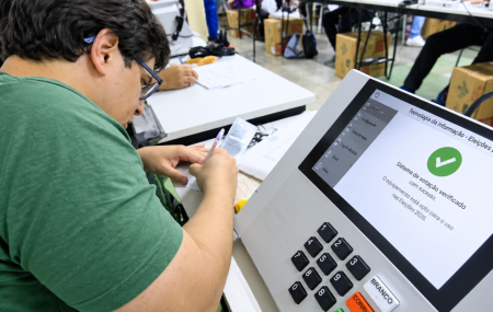 Urnas Eletr&ocirc;nicas prontas para uso nas elei&ccedil;&otilde;es 2026