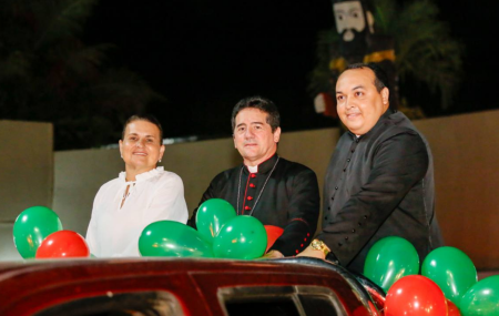 Prefeita Elcione recebe Arcebispo Dom Paulo Jackson em Igarassu 