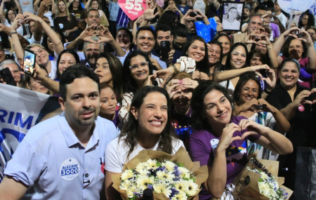 Raquel Lyra participa de encontro pol&iacute;tico de mulheres 