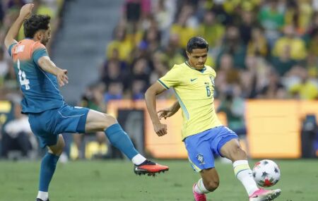 Sele&ccedil;&atilde;o brasileira empata com Austr&aacute;lia no &uacute;ltimo lance.