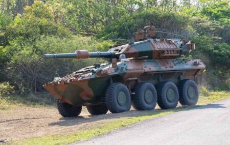 Viatura blindada de combate de cavalaria (VBC Cav) Centauro II.
