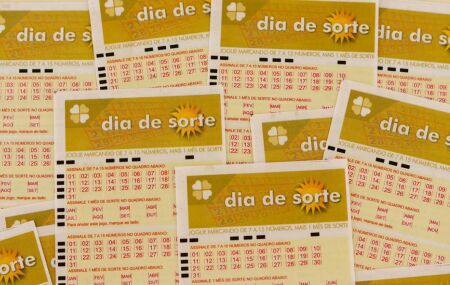 Volantes da Loteria Dia de Sorte