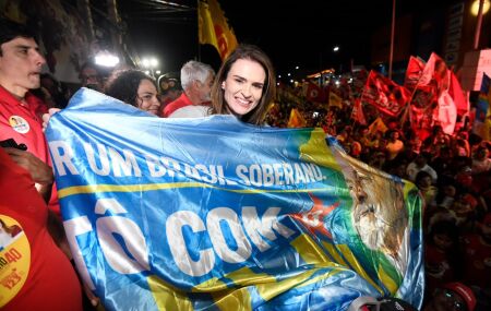 Mar&iacute;lia Arraes, candidata ao Senado por Pernambuco