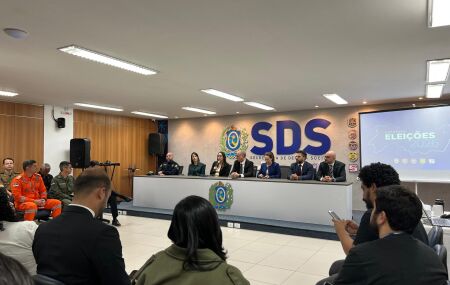Reuni&atilde;o de alinhamento de seguran&ccedil;a para as elei&ccedil;&otilde;es 2026 em Pernambuco