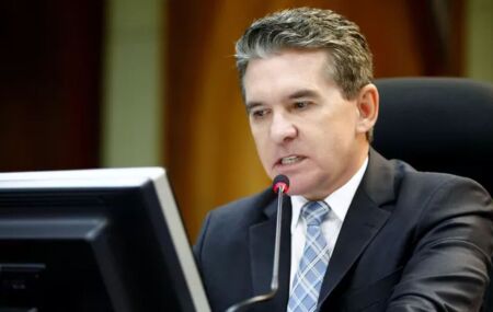 Conselheiro S&eacute;rgio Ricardo de Almeida, presidente do Tribunal de Contas do Estado de Mato Grosso (TCE-MT).