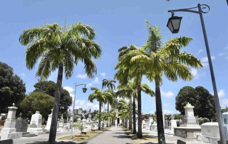 Cemit&eacute;rio no Recife.