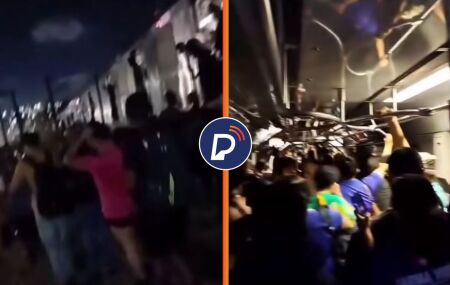 Falta de energia interrompe circula&ccedil;&atilde;o de trens no Ramal Jaboat&atilde;o do Metr&ocirc; do Recife.