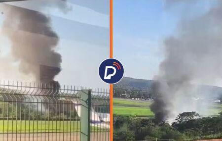 Aeronave da Pol&iacute;cia Militar cai perto do Aeroporto de Ipatinga e deixa tr&ecirc;s mortos em Minas Gerais .
