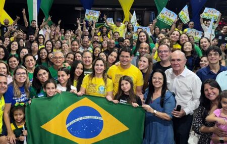 "Vamos despetizar o Nordeste: Clarissa e Pastor J&uacute;nior T&eacute;rcio s&atilde;o reeleitos em Pernambuco e anunciam apoio a Fl&aacute;vio.