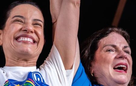 Raquel Lyra lidera vota&ccedil;&atilde;o em Nazar&eacute; da Mata com apoio da prefeita Aninha da Ferbom.