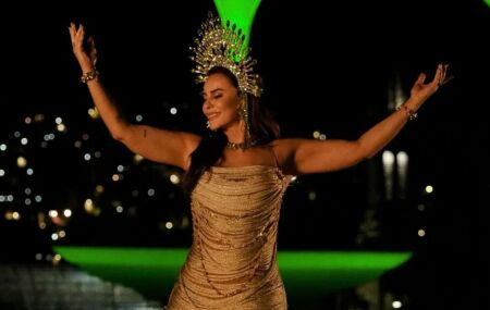 Paolla Oliveira ser&aacute; coroada rainha de bateria da Imperatriz Leopoldinense neste s&aacute;bado (17); saiba onde assistir.