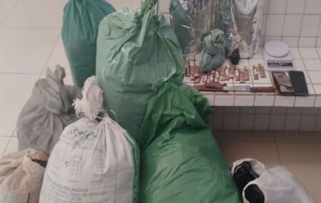 Pernambuco: casal &eacute; detido com mais de 56 kg de maconha na zona rural de Tuparetama.