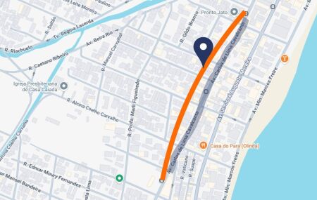 Avenida de Olinda ser&aacute; interditada &agrave; noite e muda itiner&aacute;rio de &ocirc;nibus at&eacute; 29 de outubro; confira as linhas.