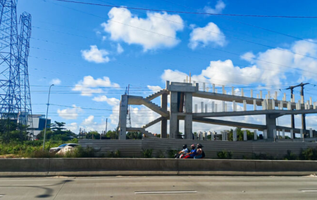 Passarela na BR-232, Zona Oeste do Recife